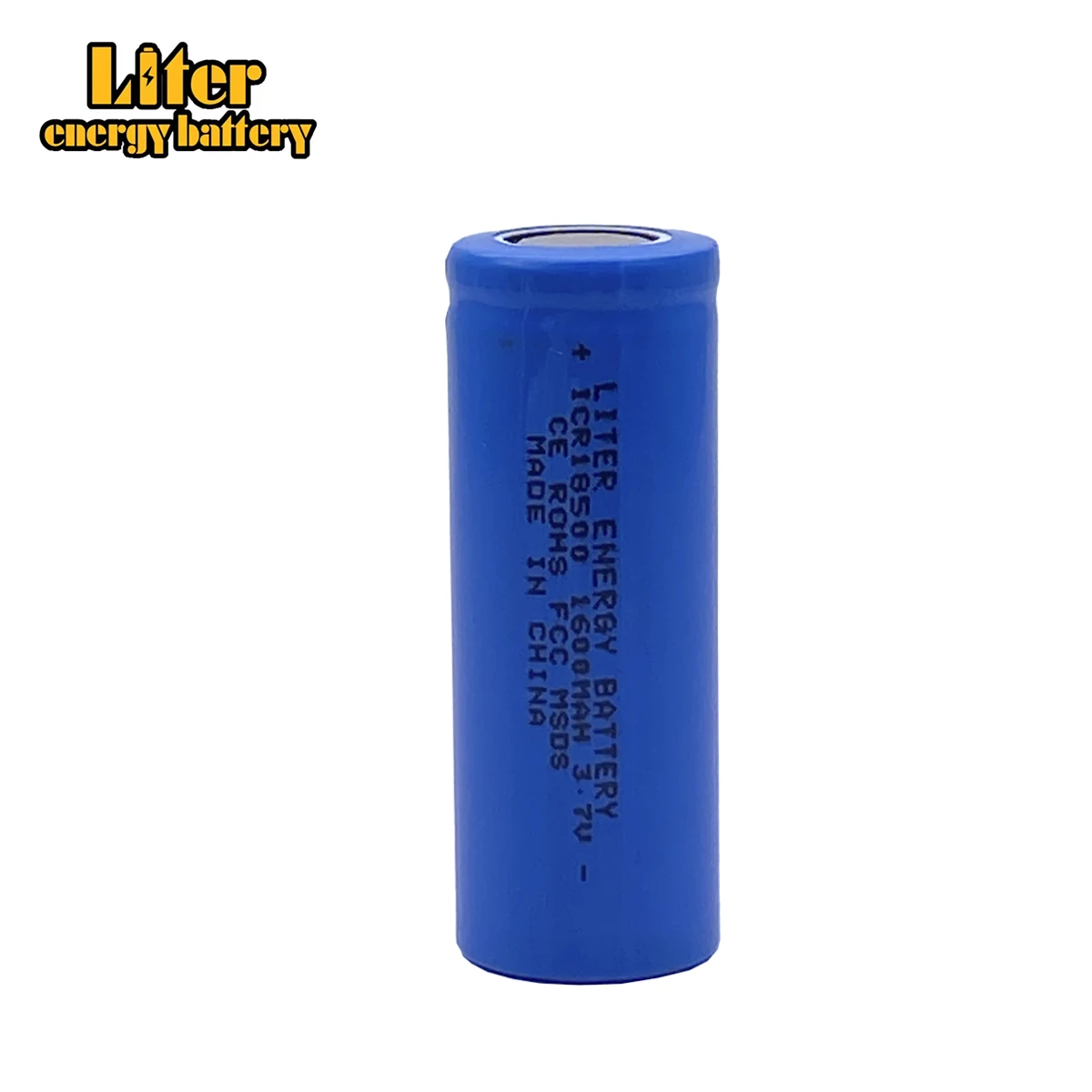 2 ピース/ロット 18500 電池 18490 リアル 1600 mAh リチウム