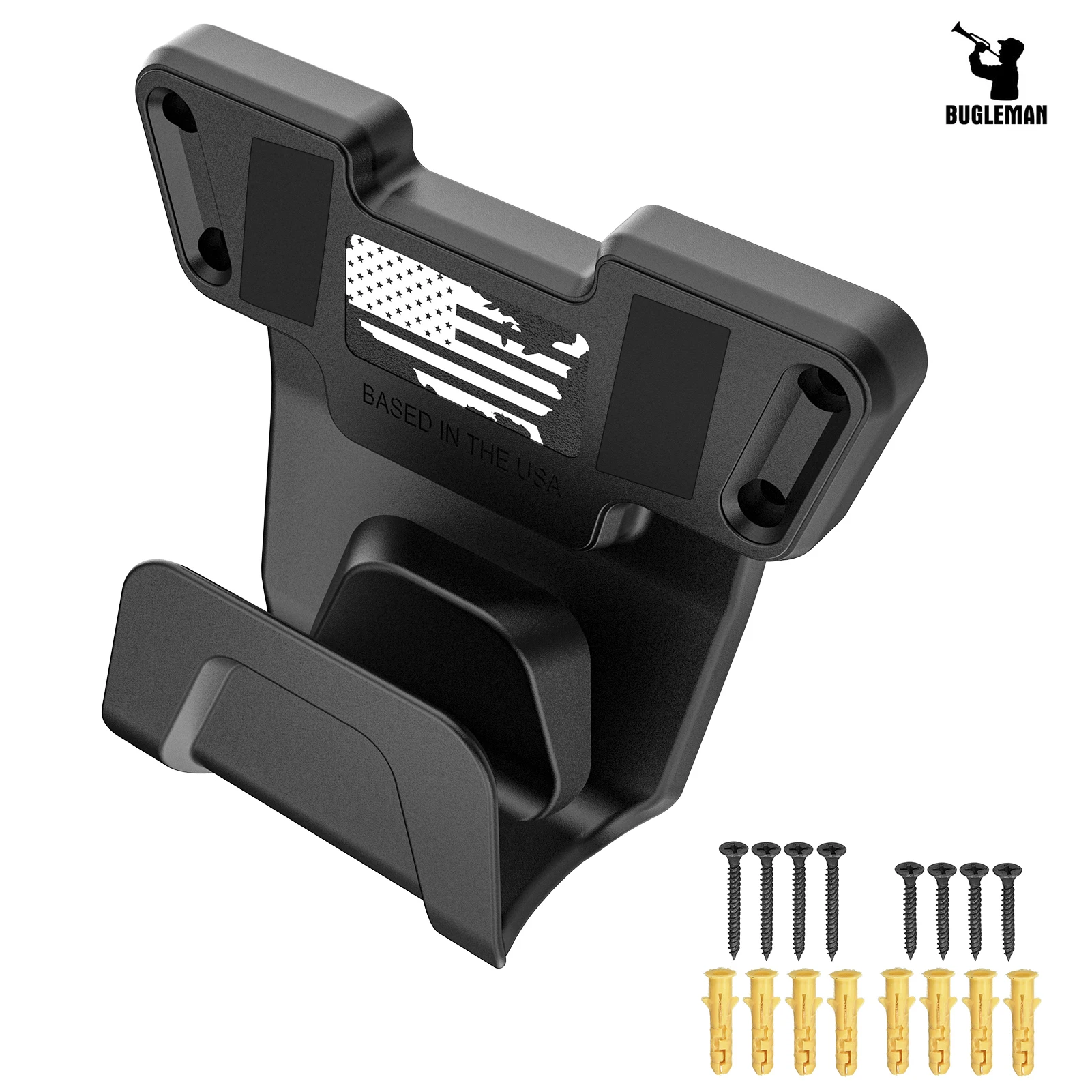 Bugleman Gun Mount With Safety Trigger Guard Protection, Gun