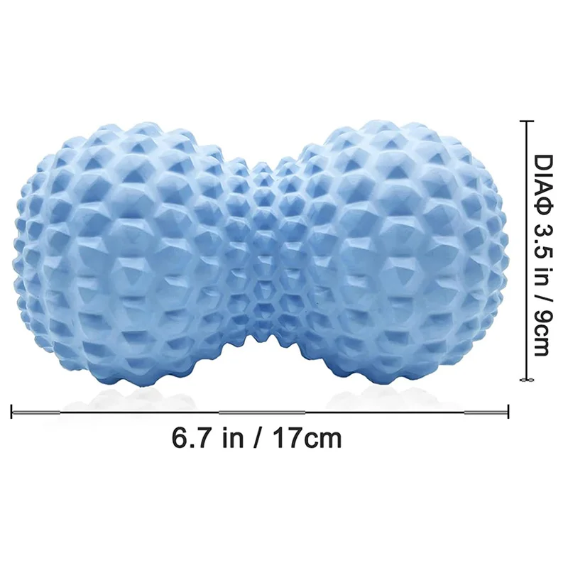 Peanut Massage Ball Yoga Fitness Ball Back Leg Foot Massage Roller Balls for Deep Tissue Muscle Relax Beauty Health Equipment 4
