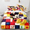 Disney Cartoon Digital Printing Duvet Cover Sets Bedding Sets Mickey Mouse Minnie Children Bed Sets Dropshipping 2