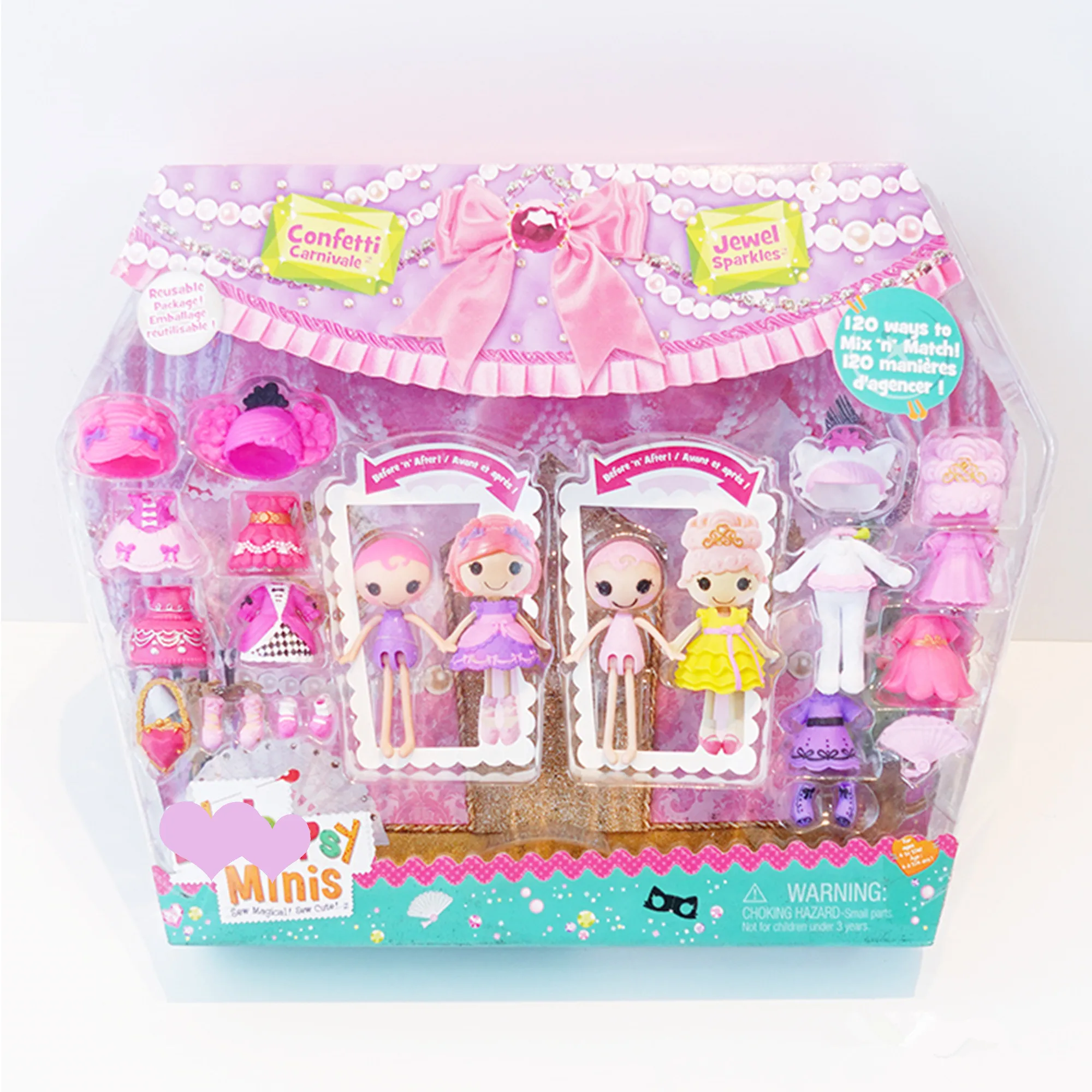 Оригинальная мини-кукла Lalaloopsy, набор домиков Tinies, детские игрушки, куклы для девочек, детские подарки
