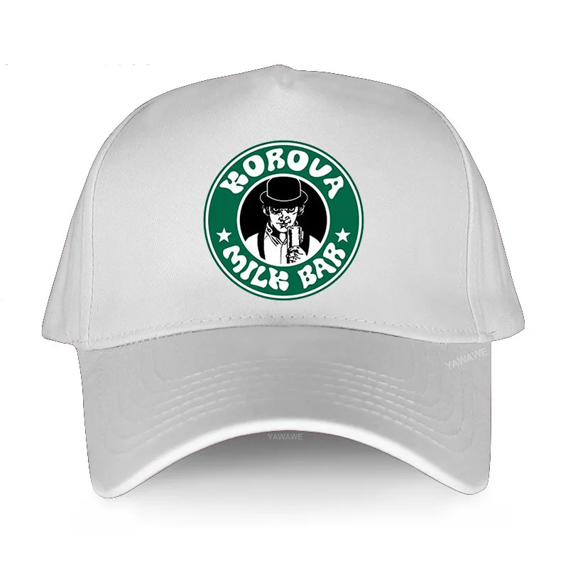 Бейсболка для мужчин, Спортивная Кепка в стиле хип-хоп, кепка Korova с молочным баром, ультрафиолетовым фильмом, заводные оранжевые женские кепки, летняя модная шапка Бейсболка для мужчин, Спортивная Кепка в стиле хип-хоп, кепка Korova с молочным баром, ультрафиолетовым фильмом, заводные оранжевые женские кепки, летняя модная шапка