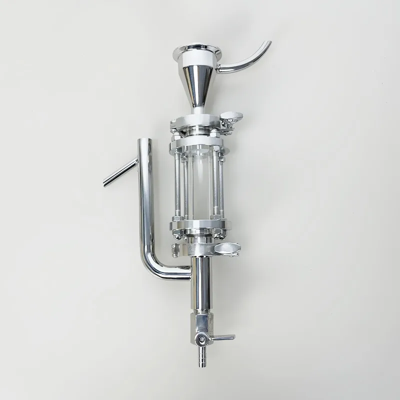1 5 2 tri clamp parrot outlet device for the preparation of pure dew