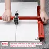 60CM Glass Tile Push Knife Cutting Tools Glass Tile Opener Ceramic Tile Glass Cutter Roller Cutter Tool With Pliers 1