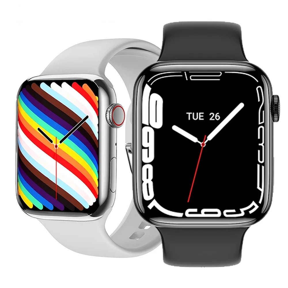 New NFC Smartwatch Men Women Smart Watch 2022 wireless charger Bluetooth Call Custom Dial better than for Apple Watch Siri voice