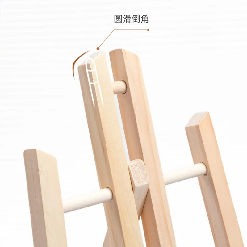 너도밤나무 테이블 이젤 아티스트 이젤 페인팅 공예 나무 스탠드, 파티 장식 미술 용품, 30cm, 40cm, 50cm