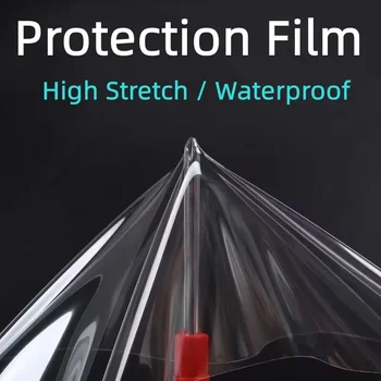 30*200cm pellicola protettiva per auto pellicola vinilica trasparente Wrap Scratch Shield 3 strati PPF protezione pellicola vinilica adesivi in tessuto per auto