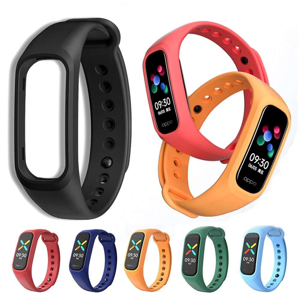Cinturino Sportivo In Silicone Per Oppo Band Style – Morbido, Traspirante E Impermeabile – Facile Da Montare – Colore Verde