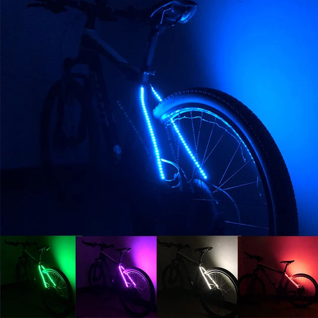 Bande de lumière à led pour sécurité à vélo