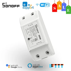 SONOFF Basic R2 WiFi Smart Switch Remote Controller Smart Home Control DIY Breaker Works with Alexa Google Home eWeLink APP
