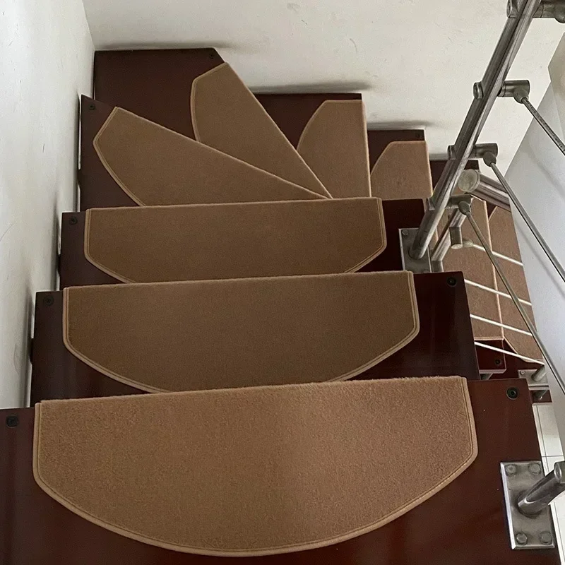 Simple New Anti Slip Self-adhesive Carpet For Stairs Step Pad For Household Stairs Protective Cover Pad 65CM * 24cm