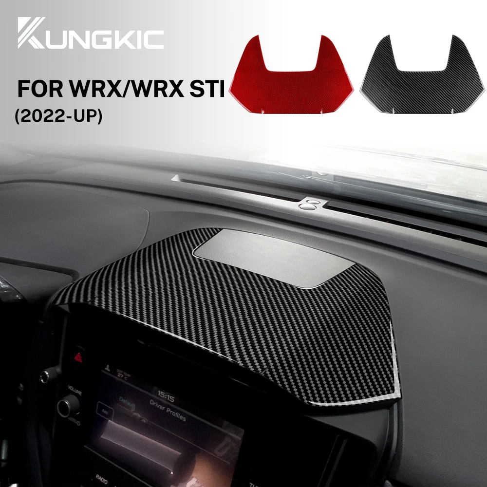 

Наклейки для центральной консоли автомобиля, средние наклейки для Subaru WRX/WRX STI 2022 2023 RHD LHD, настоящие мягкие наклейки из углеродного волокна, аксессуары Interio