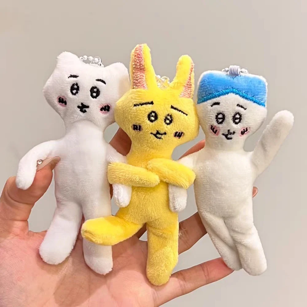 Plush Doll Kawaii Chiikawa Usagi Plush Finger Doll Cartoon Hachiware Cute Transformations Quirky Toys Student Backpack Decoration Girl Gift