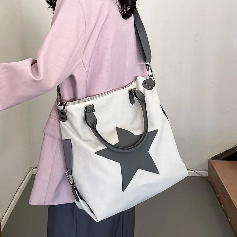 

Hot Selling Casual Trend Nylon Large Capacity Women's Crossbody Bag 2024 New Fashionable Design Tote Bag Women's Handbag