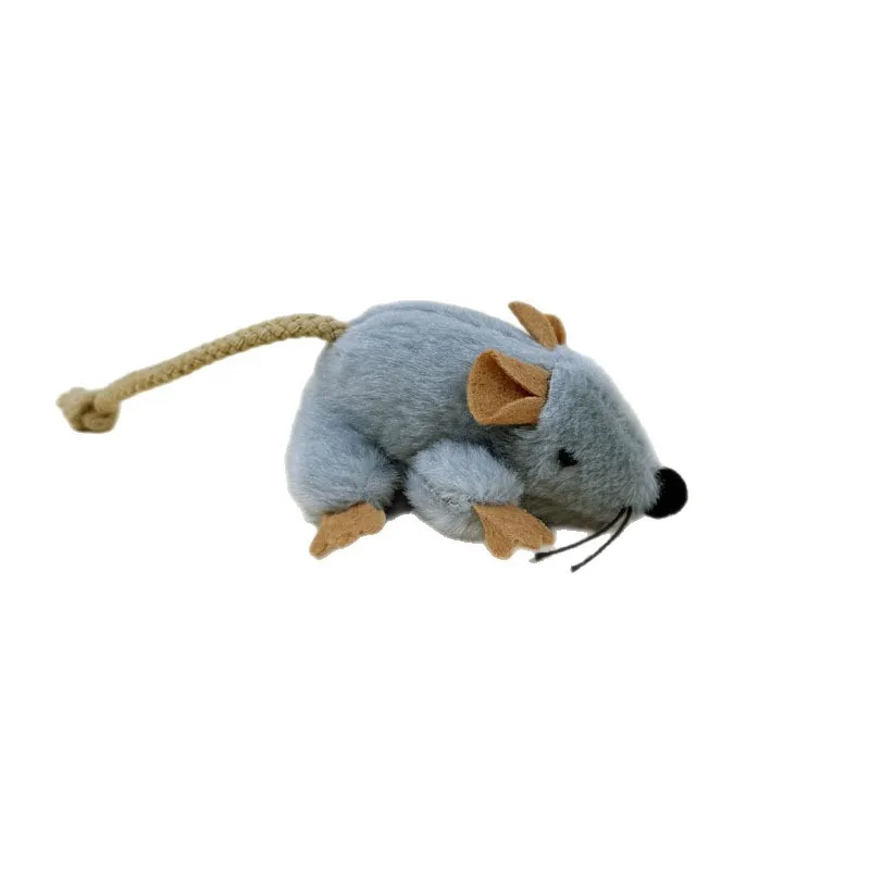 Interactive Cat Toys: Cute Plush Mice with Catnip