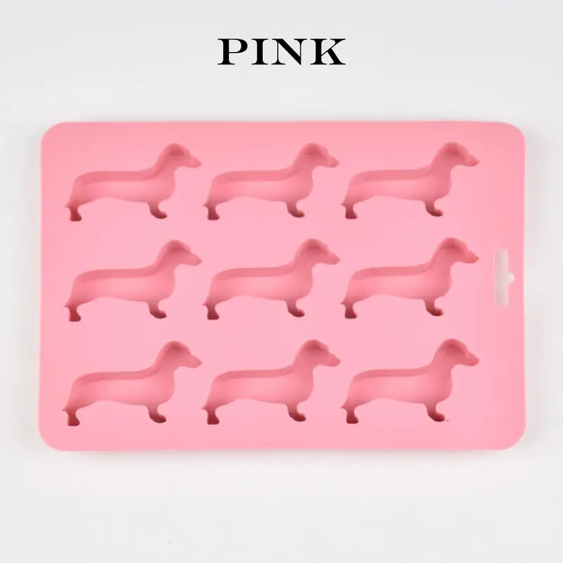 Creative Silicone Dachshund Puppy Shaped Ice Cube Chocolate Cookie Mold DIY Home Ice Tray Kitchen Tools silicone mold gadgets - Image 7
