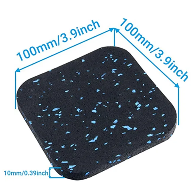 10*10cm Treadmill Mat Pads Exercise Equipment ,Sound Insulation Shock Absorbing Mat, Floor Protection for Treadmill Washer 5
