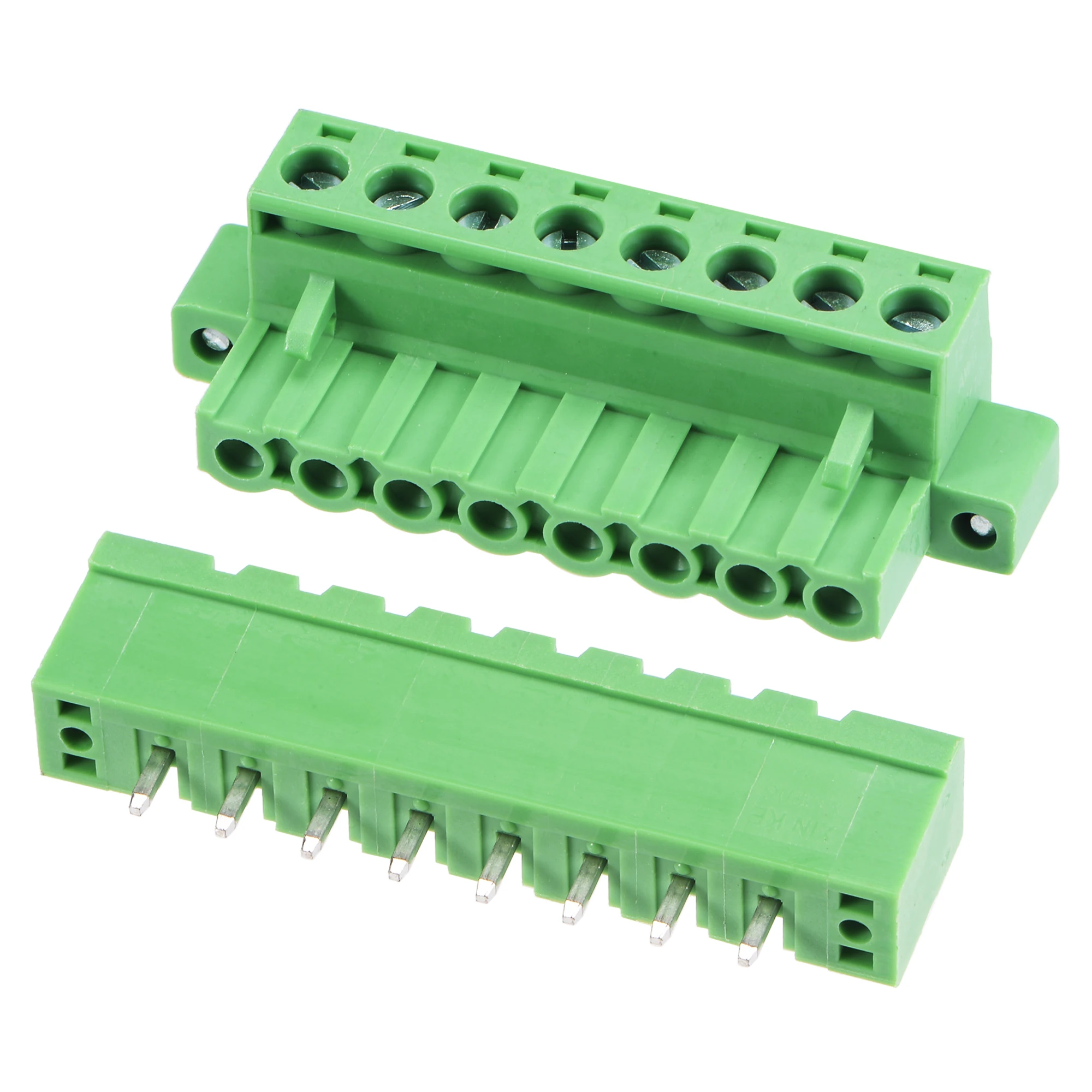 uxcell 2 Pin 5.08mm Pitch Male Female PCB Screw Terminal Block 5 Sets 