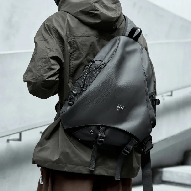 Waterproof Crossbody Bag for Men with Adjustable Buckle