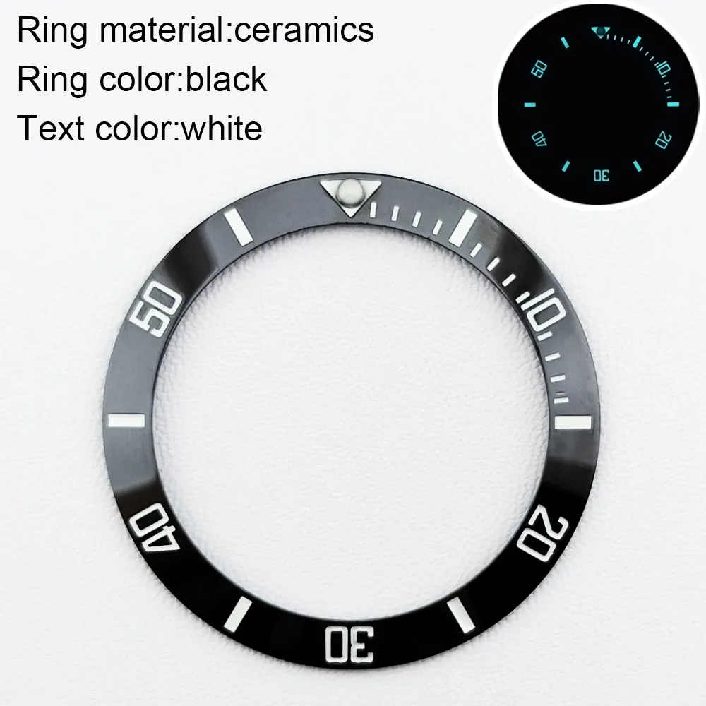 Premium Luminous Ceramic Bezel Insert
