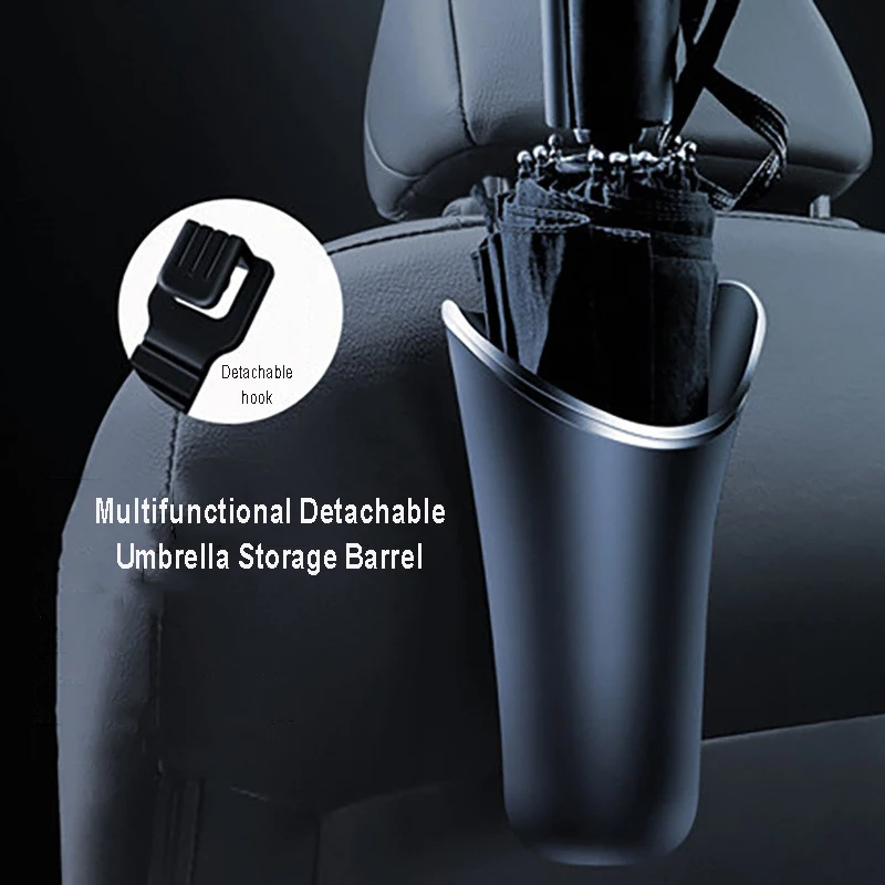 

Car Accessories Vehicle Mounted Multifunctional Detachable Umbrella Storage Bucket Applicable To General Models For Tesla Model