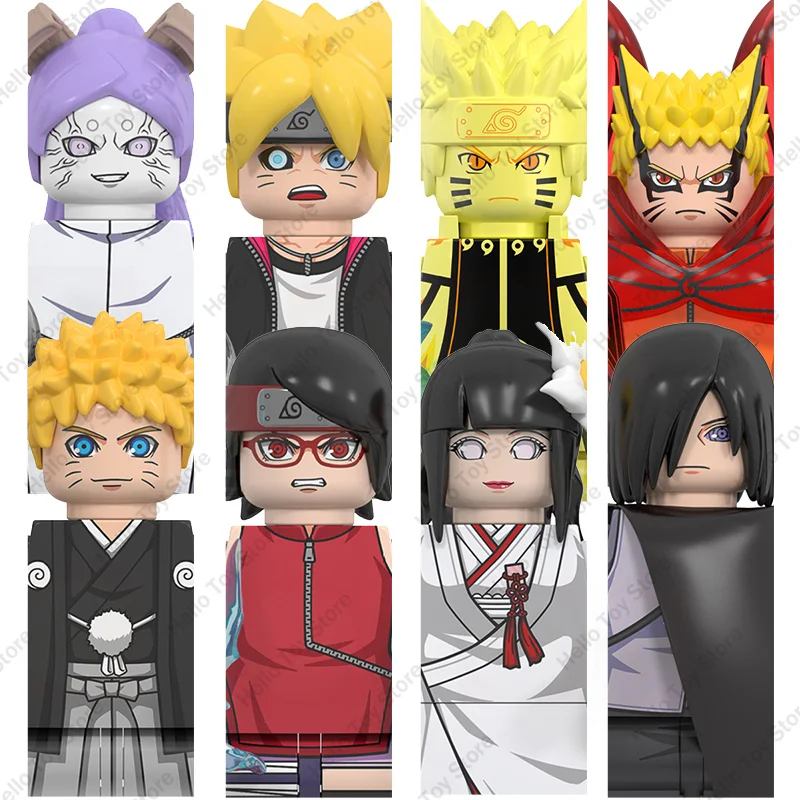 Популярная аниме мини-игрушка Наруто, модель, Классические Мультяшные строительные блоки, набор строительных блоков, детская игрушка, подарки Популярная аниме мини-игрушка Наруто, модель, Классические Мультяшные строительные блоки, набор строительных блоков, детская игрушка, подарки