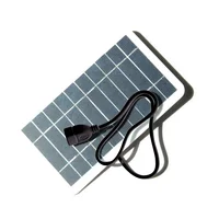 Class A Polysilicon 5V Solar Panel 2W Output USB Outdoor Waterproof Travel Portable Solar Charger for Mobile Phone Charger - Image 3