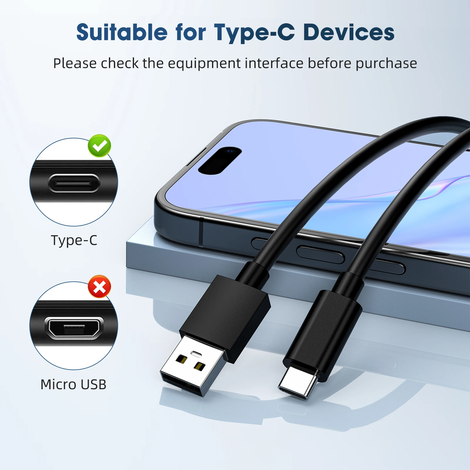 PVC USB3.2 데이터 케이블 10Gbps 고속 하드 드라이브 전송 케이블 회전식 유형-c 충전 케이블 3A60w 고속 충전 케이블