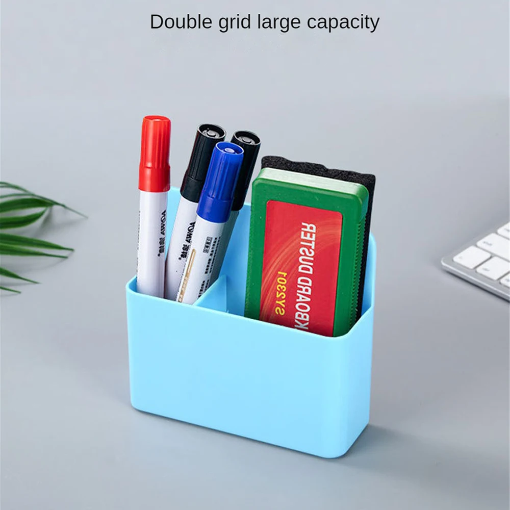 Magnet Pen Holder Erase Magnetic Marker Holder Whiteboard Holders Pencil Cup Refrigerator Storage Organizer Home School pen holder pen and brush holder