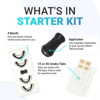 Nasal Breathing Dilators Starter Kit, Magnetic Anti-snoring Strips for Nose, Improve Sleep Quality Snoring Solution for Men 2