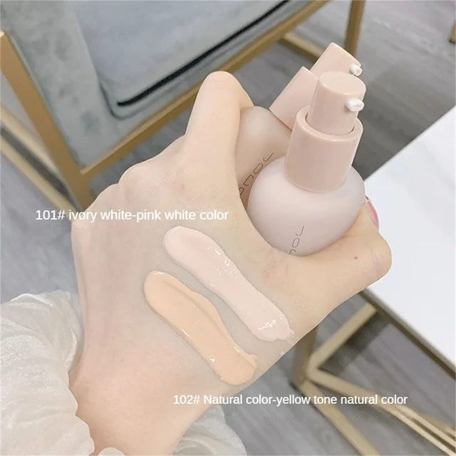 Liquid Foundation Concealer Light Moisturizing Long-lasting Oil Control  Waterproof Anti-sweat Foundation Cream for Oil/Dry Skin - AliExpress