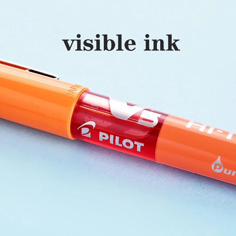 Japan PILOT Gel Pens BX-V5 Art Supplies Color Pen Office Accessories School Student Stationery Can Be Matched with Ink Bladder 6