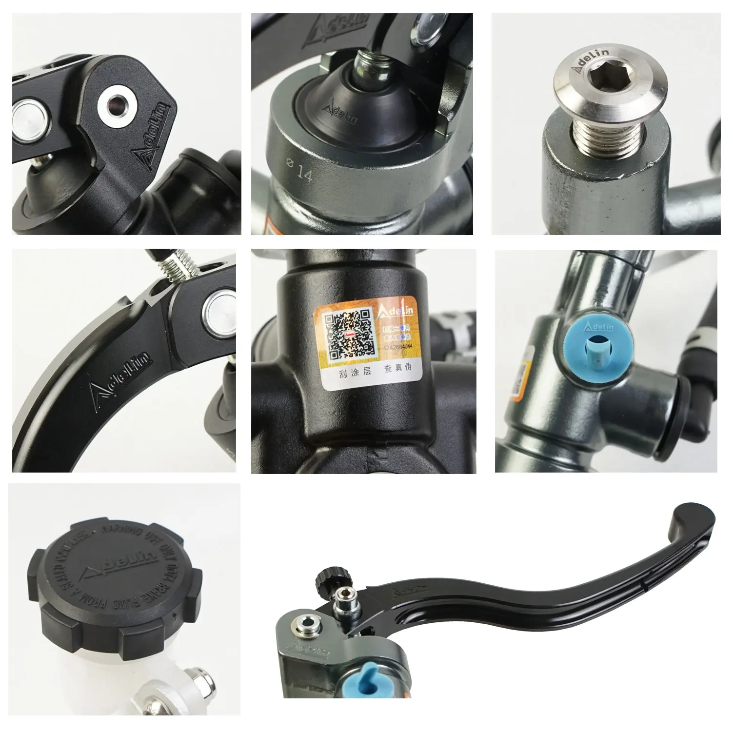 Universal Adelin PX1 Motorrad Radial Montage Bremse Kupplung Hauptzylinder Lenker Motorrad Hydraulikpumpe Bremsen Hebel – Detail 8