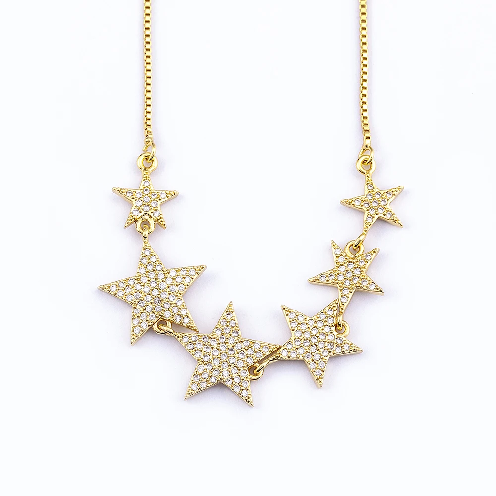 New Fashion Star Pendant Chain Necklaces | Pendants Women