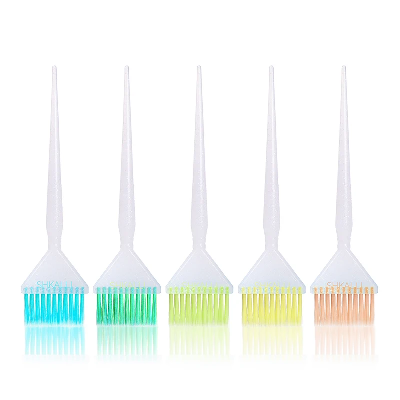 

Glitter handle hair colouring brush from SHKALLI Colourful soft bristles balayage brush Hair colouring tools for hair stylists