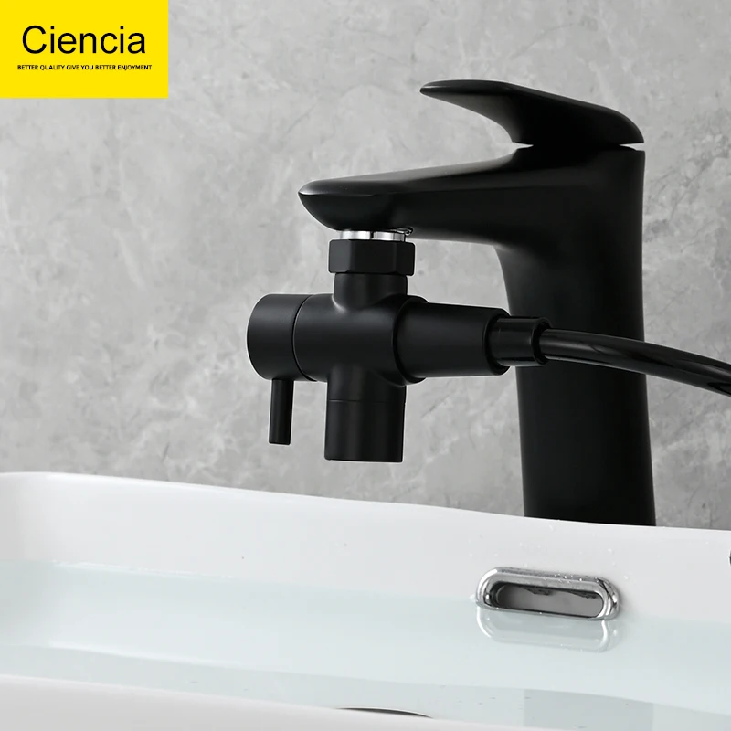 Schakelaar Kraan Adapter Keuken Gootsteen Splitter Diverter Klep Waterkraan Connector Voor Toilet Bidet Douche