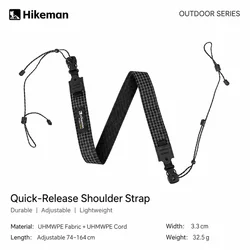 Ultralight Dyneema Adjustable Quick Release Strap (1PC Shoulder Strap)
