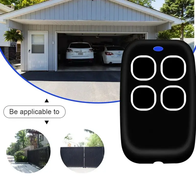 Multifrequency 280 to 868 Mhz 433Mhz 433.92MHz Universal Remote Control Garage Command Fixed Variable Code Gate Keychain Clone - Image 2