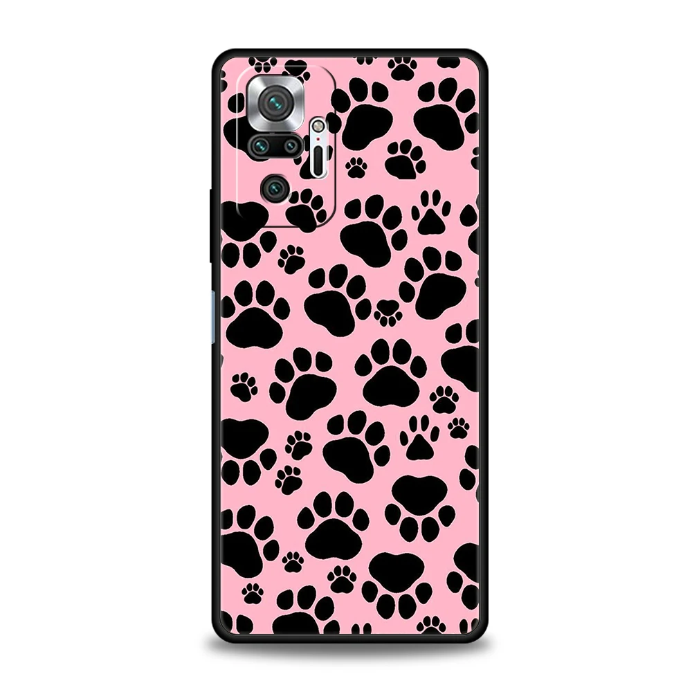 Dog Paw Soft TPU Phone Case Cover