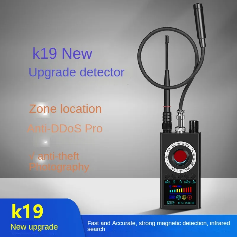 

Беспроводной детектор сигнала-K19 анти GPS отслеживание сканирующее устройство для отеля камера Обнаружение Анти-шпион и анти-подслушивание