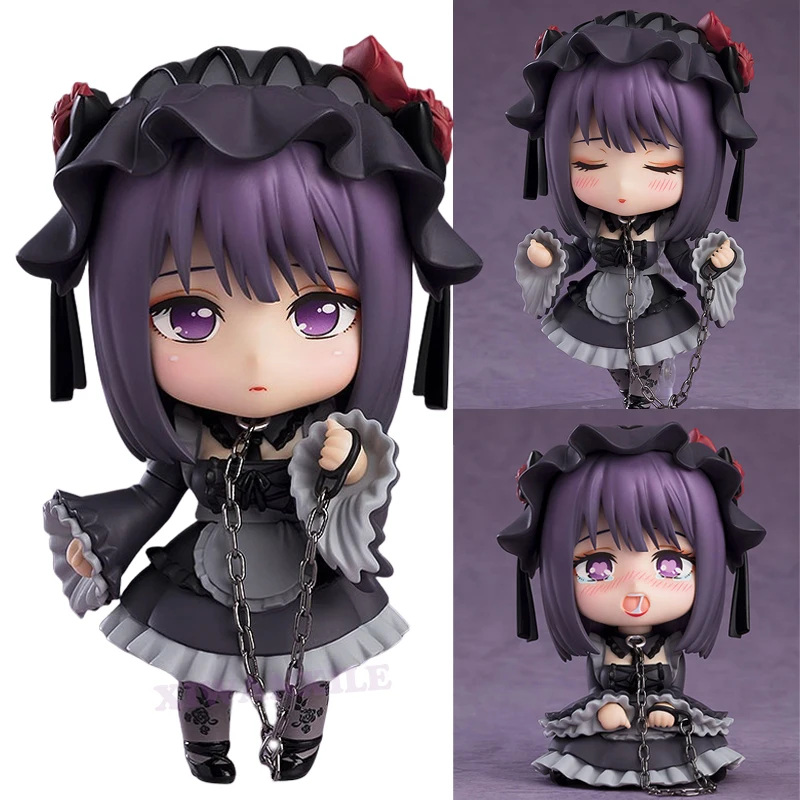 Figurine My Dress-Up Darling de 10 cm, Kitagawa Marin et Shizuku Kuroe, modèle d'homme en argile, visage changeable, articulaire, mini décoration de gâteau faite à la main à collectionner