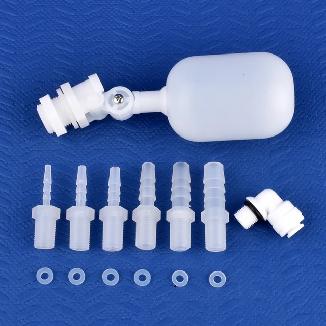 G1/8 "3/8" Golyó Úszószelep 2,8 ~ 9,5 Mm Pagoda Tömlő Csatlakozó Úszóvalvave Akvárium Haltartály Vízhűtő Kakas 1/4 "Cső Könyök - Image 6