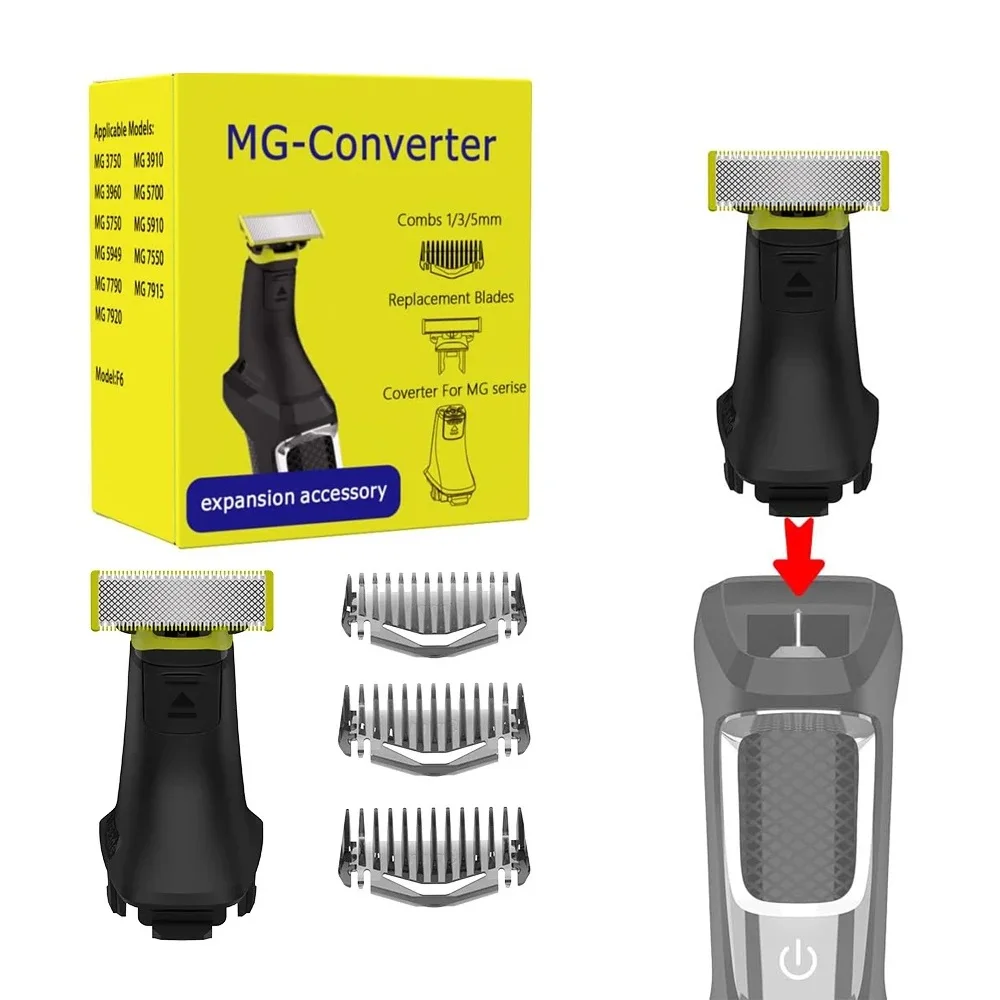 Norelco Multigroom Series 3000/5000/7000/9000 Replacement Blades 6-Pack