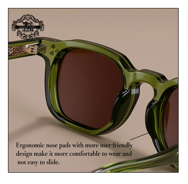 Retro Polygon Sunglasses - Womens TR90 Frame Polarized UV400 Summer Shades