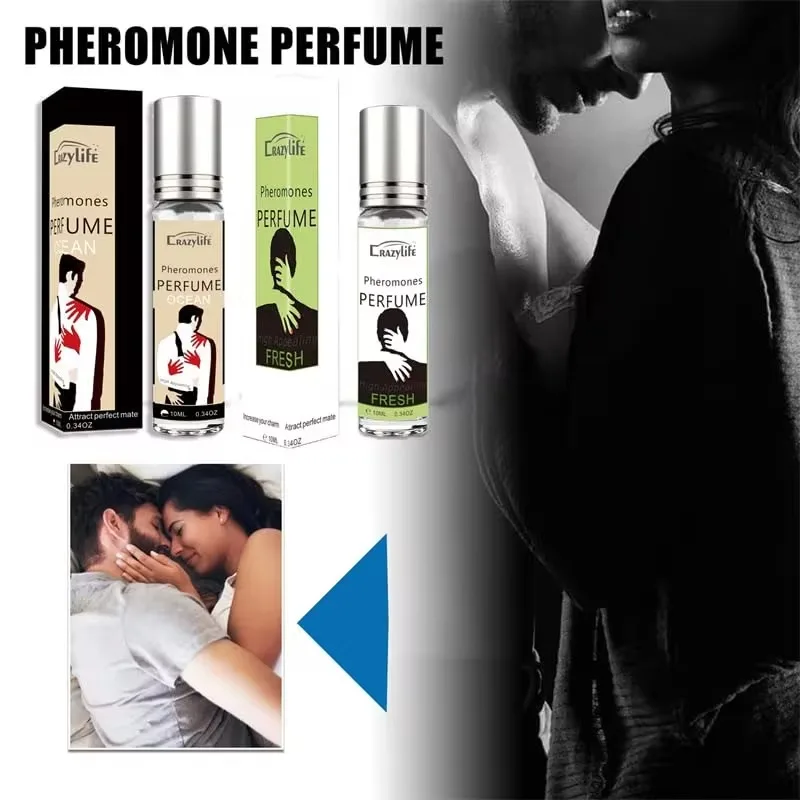 10ML Pheromones Roll-On Perfume Spray Long-lasting and Addictive Orgasms Body Emotions Spray Flirt Perfume Oil Women Male