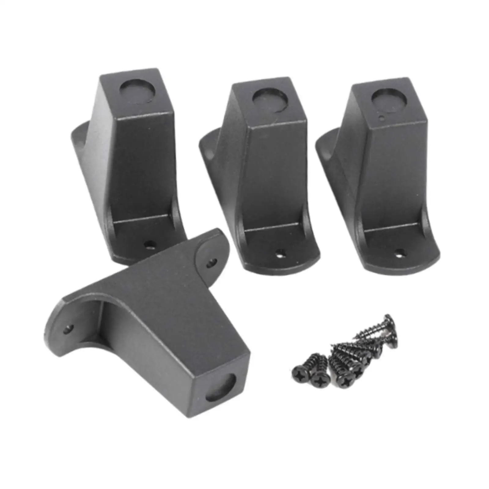 4x Rolling Duffle Bag Feet Sturdy Replace Upright Luggage Bottom Feet for Softside Suitcase Rolling Carry on Luggage Spare Parts
