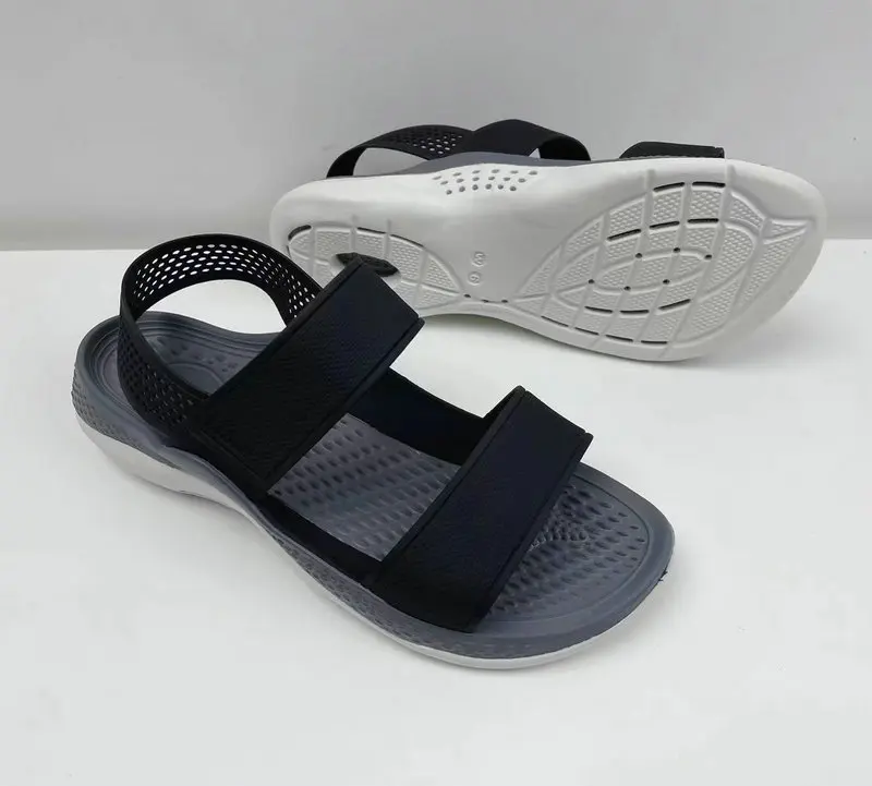 

Women Flat Sandals 2023 Summer New Thick Platform Slippers Fashion Non-slip Soft Bottom Breathable Female Beach Walking Slippers