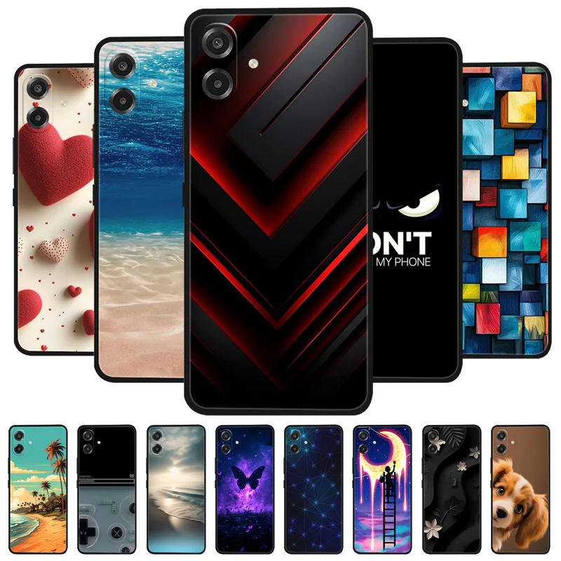 Cute Flower Print Soft Silicone Case - Enhanced Protection Cover
