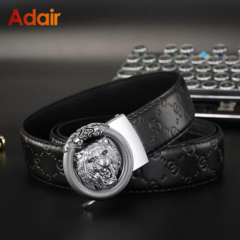 Men Belts Genuine Leather Brand Famous Luxury Belts For Men Fashion