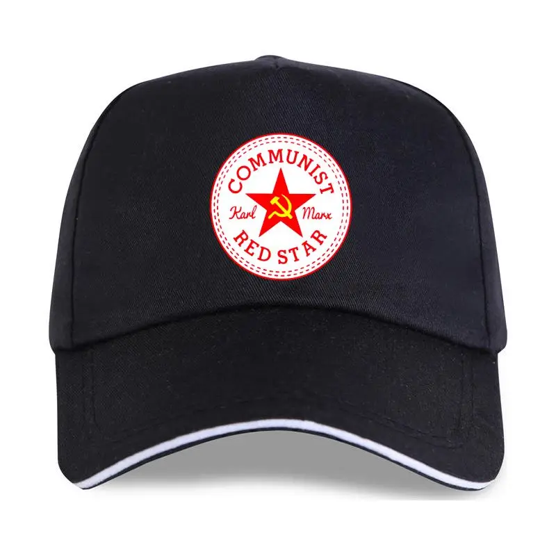 

Communist Red Star CCCP Men Newest Communism Marxism Socialism 100% Cotton Top Baseball cap Plus Size